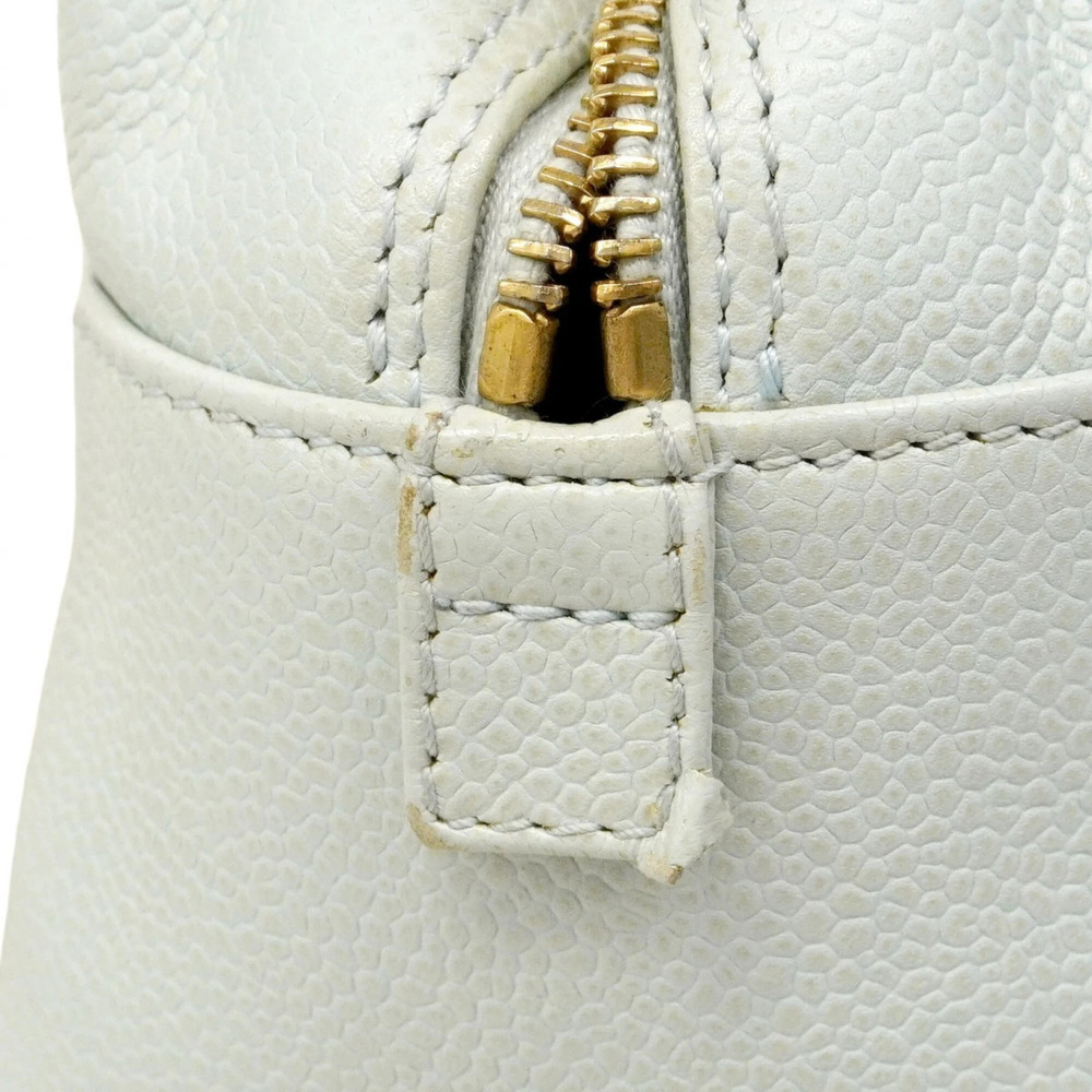 CHANEL Blue Caviar Leather Tote Bag - Picture 7 of 14